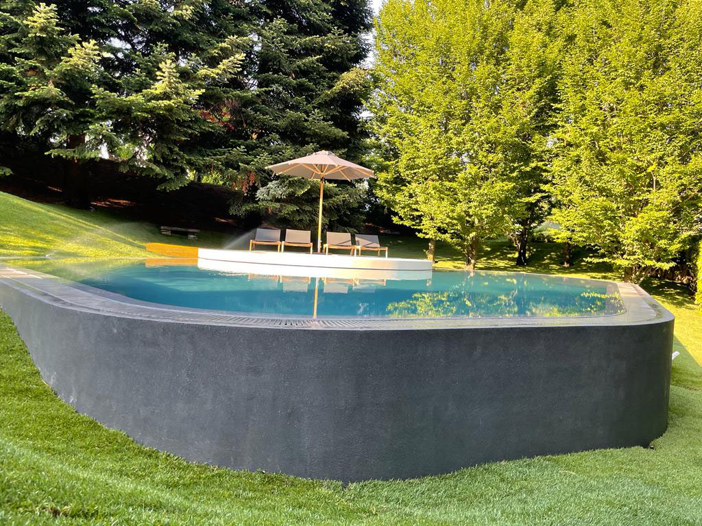 Rivestimento piscina in Rasico® Nero 35%